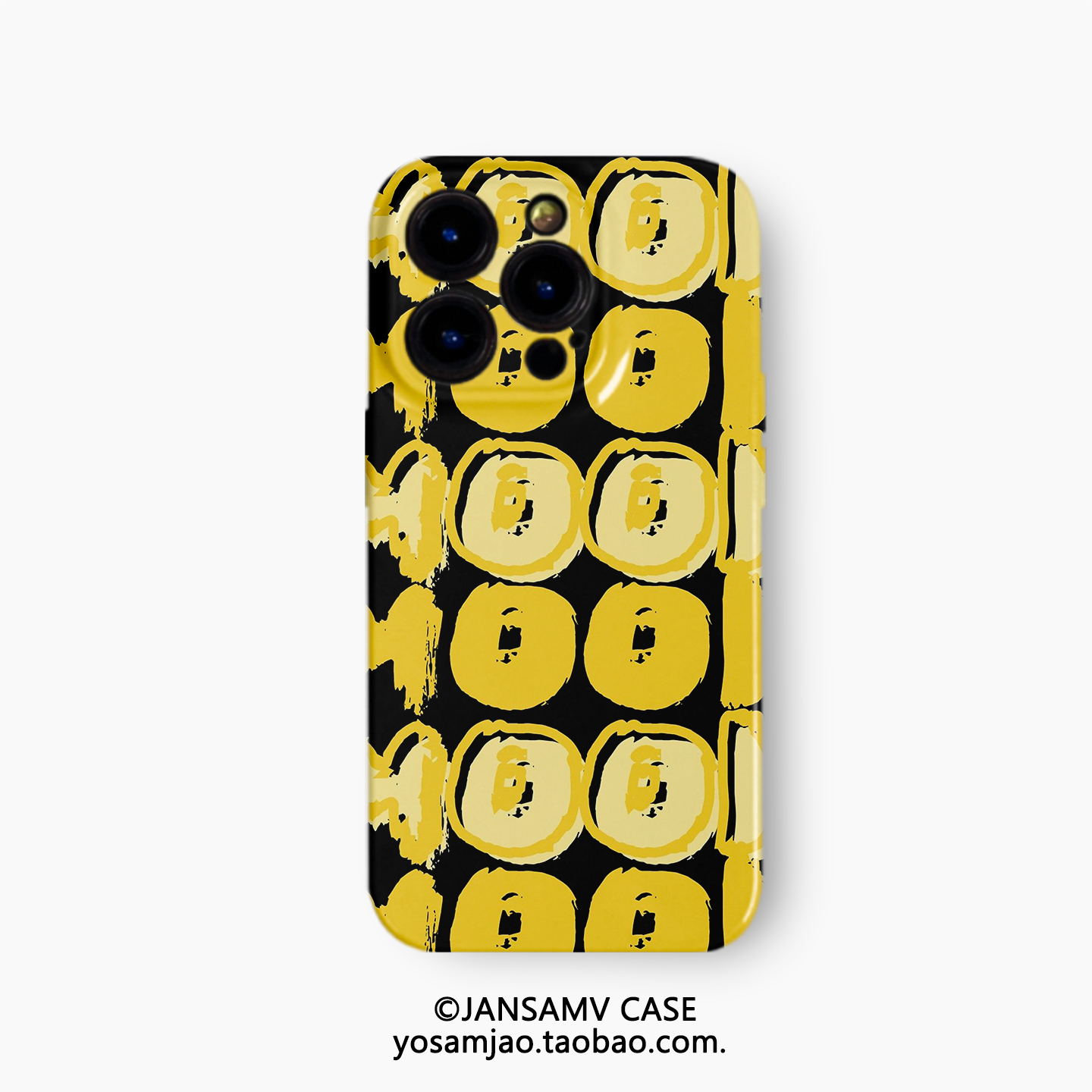 《MOON》潮牌个性适用苹果16pro手机壳全包软壳小米15华为mate60pro/oppo/vivo二合一防摔保护套三星