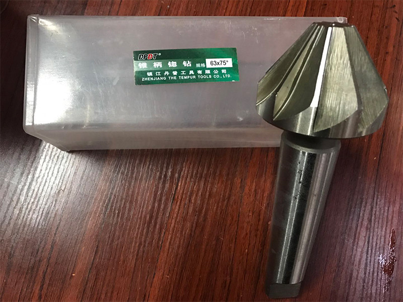 锪钻75度多刃倒角扩孔莫氏铣刀