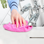 MINKY正品 抹布厨房加厚吸水不掉毛疏油百洁布桌布擦玻璃洗碗布