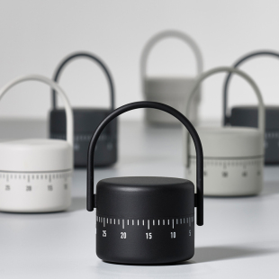 丹麦进口ZONE厨房烘焙机械计时器家用静音提醒器可爱学生定时器