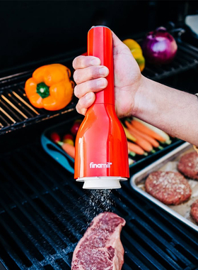 美国Finamill电动调料研磨器家用黑胡椒香料研磨瓶调料罐磨粉神器