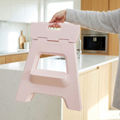 Vigar折叠凳家用塑料小折凳子户外便携式 凳 成人梯凳浴室洗澡穿鞋