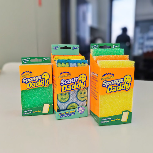 ScrubDaddy长方形清洁擦洗碗布