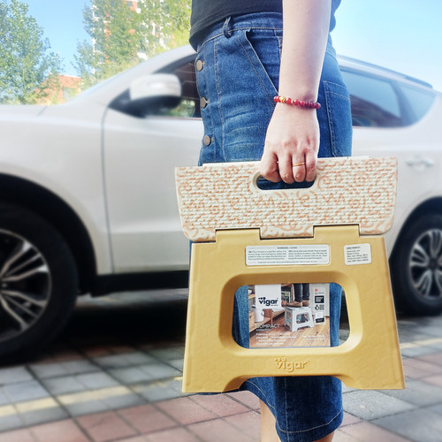 vigar折叠凳方便省空间存储多彩