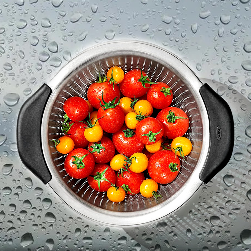 OXO奥秀不锈钢洗菜盆沥水篮