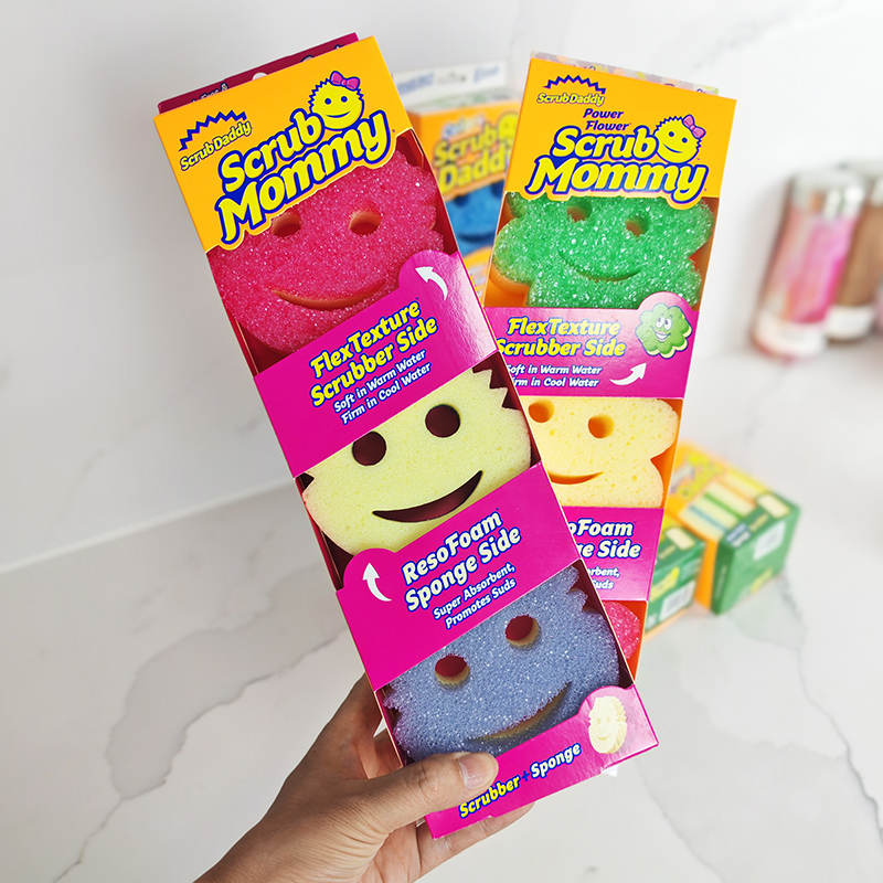 感温海绵笑脸清洁擦Scrubdaddy
