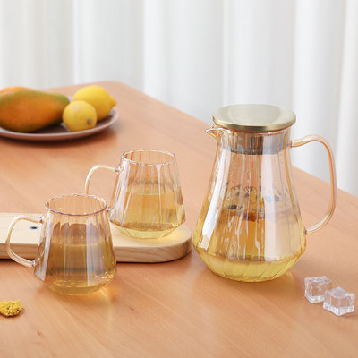 Vono高硼硅玻璃冷水壶套装