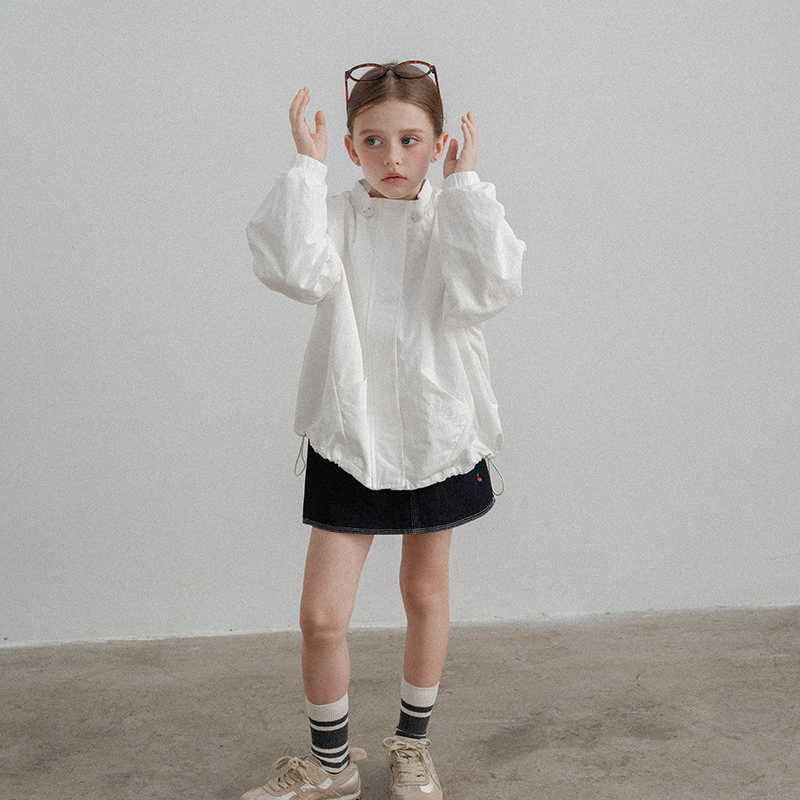 户外休闲圆领冲锋衣外套