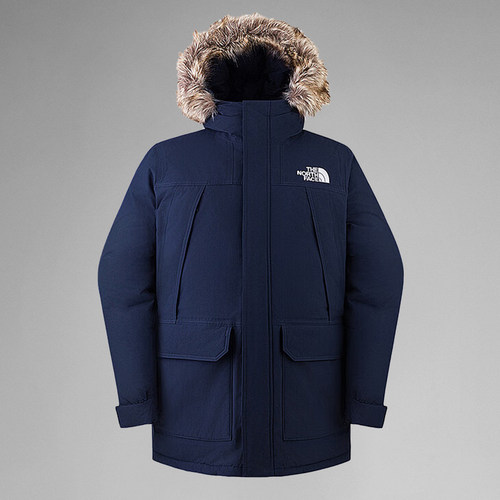 北面男中长款防水防风鹅绒羽绒服