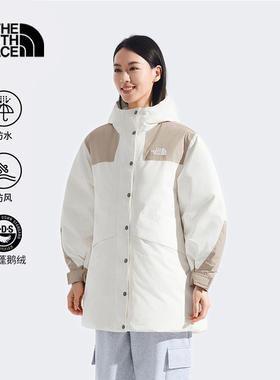 北面女款600蓬防水户外羽绒服