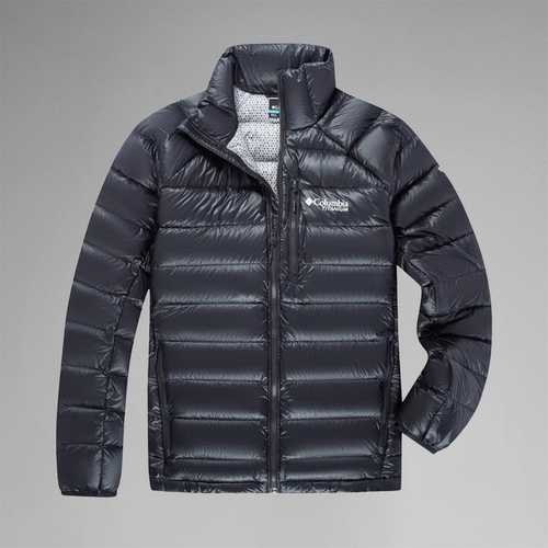 哥伦比亚男子户外鹅绒保暖羽绒服