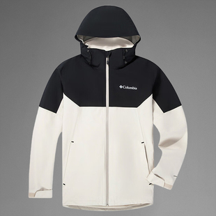 Columbia哥伦比亚冲锋衣情侣25新款户外可配内胆防水外套XE3734