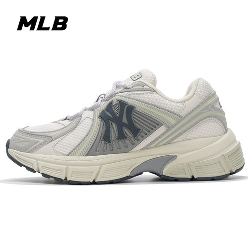 MLB老爹鞋复古撞色厚底休闲鞋