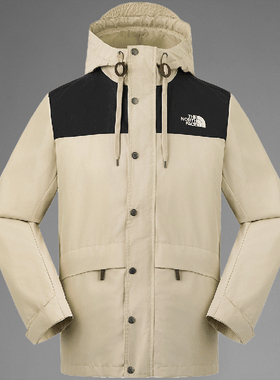 TheNorthFace北面冲锋衣男女25李昀锐同款ICON86防水硬壳印花8AKJ