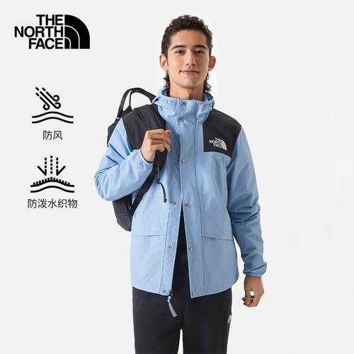 TheNorthFace北面夹克男春夏新款户外运动防风防泼水连帽外套5JYN