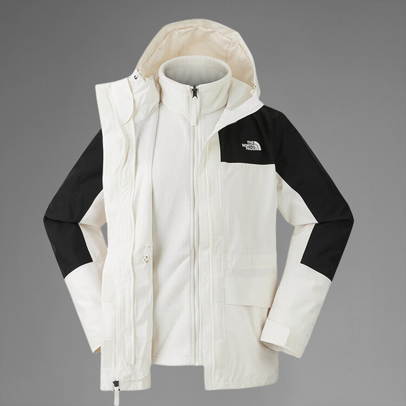 TheNorthFace冲锋衣三合一女
