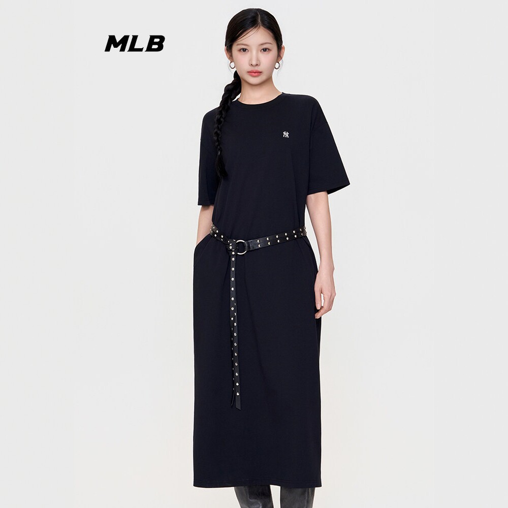 MLB女款短袖T恤连衣裙3FOPB0163图片