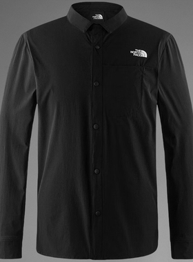 TheNorthFace衬衣男士25春季新款北面户外休闲防泼水长袖衬衫4NCQ
