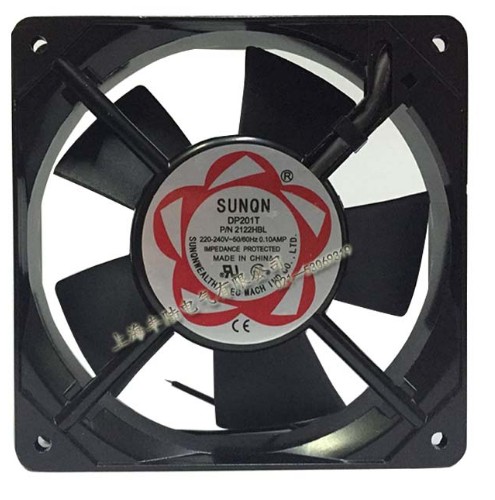 SUNQN建准DP201T P/N2122HBL12025 220V 0.08A滚珠风机120*120*25