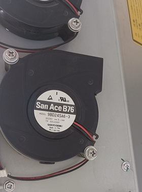 三洋San Ace B76 9BD24SA6-3 24V 0.14A离心 涡轮 鼓风机散热风扇
