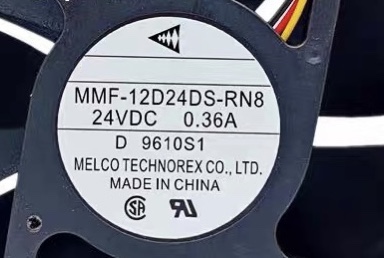 MMF-12D24DS-RN8全新安川变频器风扇24v 12038 0.36A直流风机