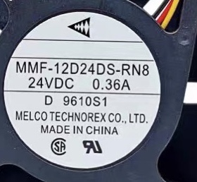 MMF-12D24DS-RN8全新安川变频器风扇24v 12038 0.36A直流风机