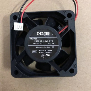 B70 变频器风扇 6025 2线 0.13A 24V 05W 2410SB 6CM MAT 全新NMB
