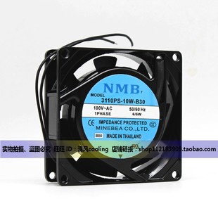 AC100V NMB 10W 进口铝框交流风扇 25原装 B30 3110PS