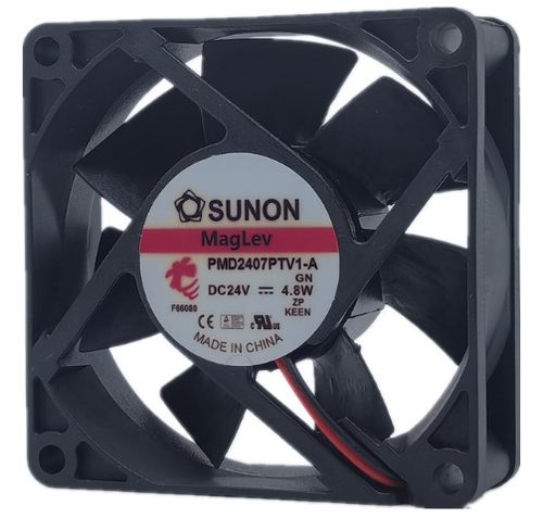 全新建准 PMD2407PTV1-A 24V 4.8W 7025 7CM 变频器二线散热风扇
