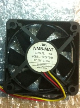 原装NMB-MAT 0J20A72.-SA FBE06T24H 6015 DC24V 0.09A变频器风扇