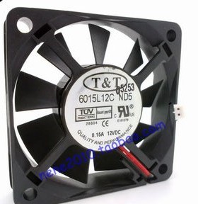 台湾 6CM6厘米风扇 6015L12C 机箱静音电脑CPU散热风扇