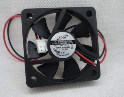 ADDA协禧5010 24V 0.11A AD0524HB-G70散热风扇5CM 5厘米2线