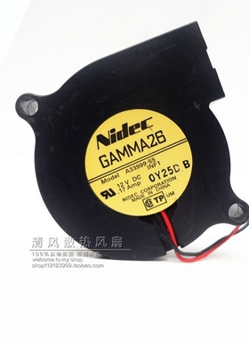 原装 NIDEC A33999-55 5015 12V 0.17A 5CM/厘米 涡轮风扇鼓风机
