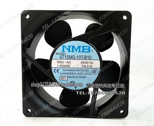 散热风扇 4715MS 6.5W 100V 12038 B10 10T 美蓓亚 NMB