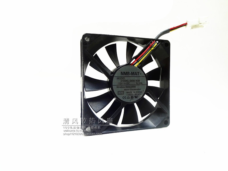 NMB-MAT 8015 8CM厘米 日立电视机风扇 12V 0.16A 3106KL-04W-B39