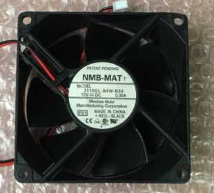 B4W 25MM 0.3A 12V 原裝 3110GL 美蓓亞NMB軸流散熱風(fēng)扇 B54