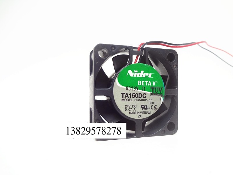 Nidec TA150DC H35082-55 24V 0.07A 4015 4厘米 2线 变频器 风扇