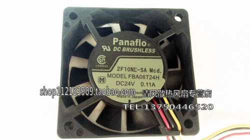 panaflo 24V 0.11A 6015 6CM/厘米 变频风扇 散热风扇FBA06T24H