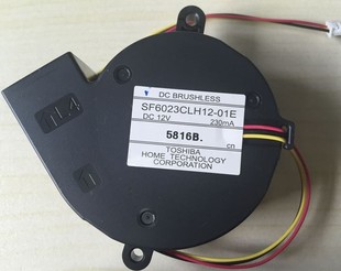 260W進(jìn)風(fēng)風(fēng)扇 SF6023CLH12 01E風(fēng)扇 愛普生投影機(jī)風(fēng)扇EB