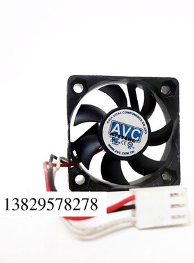 AVC 5V 0.14A 4CM 4厘米 4010 3线 双滚珠 散热风扇 DA04010B05L