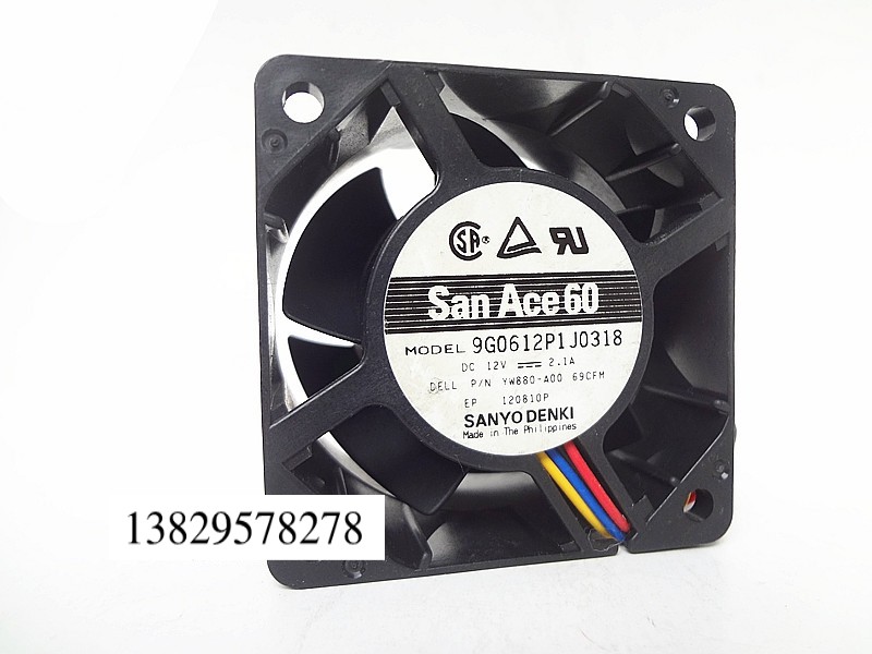 SANYO ACE 60 9G0612P1J051 12V 2.1A 6038 6CM ±©Á¦ ·þÎñÆ÷·çÉÈ