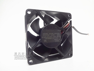 4线温控 B46 12V 04W 2810KL 机箱风扇 7厘米 7CM 0.24A 7025 NMB