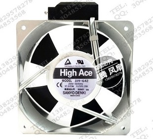 220V铝框轴流散热风机 全新109 三洋16050 进口原装 SANYO200v 642