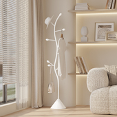 衣帽架落地卧室客厅挂衣架入户门办公室服装 架不占地可移动 店立式