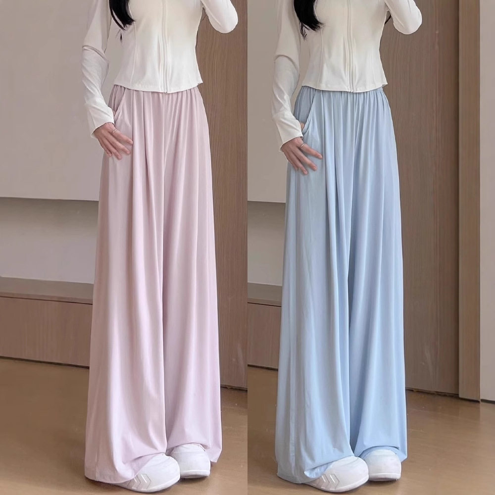 冰丝防晒裤女夏季2025新款高腰显瘦宽松速干凉凉运动阔腿山本裤子,户外/登山/野营/旅行用品,防晒裤,淘宝优惠券,粉丝福利购,淘宝优惠卷