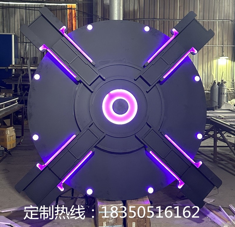 抖音网红门科技门电动科幻门智能ktv酒吧门展厅创意隐藏门掌纹门