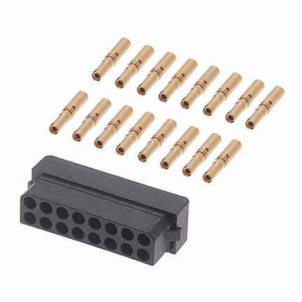 M80-8881605〖 CONN RCPT 16POS CRIMP 24-28AWG〗