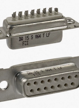 DA15S064TLF DA15P064TXLF 全新原装 D-Sub连接器 15p公母头插头