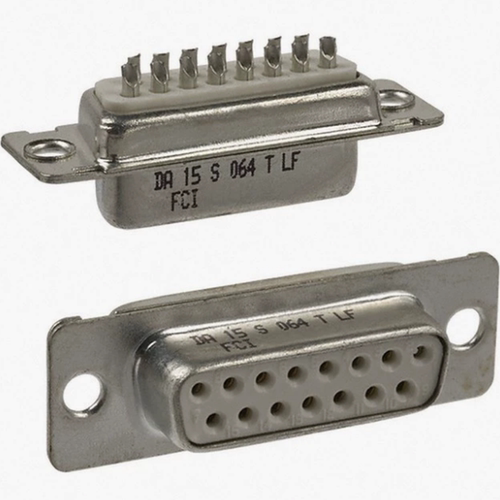 DA15S064TLF DA15P064TXLF 全新原装 D-Sub连接器 15p公母头插头