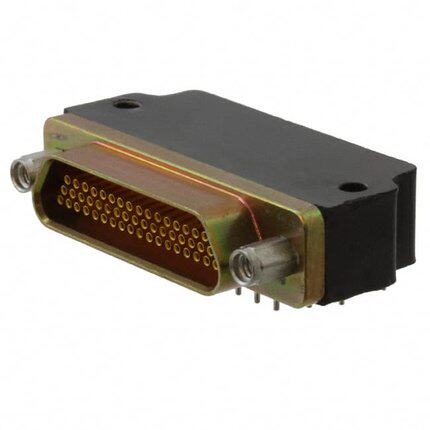 全新 MDM-51SCBRP〖 CONN MICRO-D RCPT 51POS R/A SLDR〗